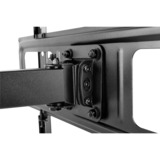 goobay Supporto da parete per TV Basic FULLMOTION (L), Montaggio a parete Nero