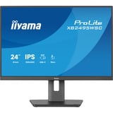 iiyama ProLite XB2495WSC-B1, Monitor LED Nero (opaco)
