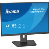 iiyama ProLite XB2495WSC-B1, Monitor LED Nero (opaco)