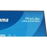 iiyama ProLite XB2495WSC-B1, Monitor LED Nero (opaco)