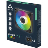 ARCTIC BioniX P14 A-RGB, Ventola Nero/Bianco