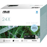 ASUS DRW-24D5MT lettore di disco ottico Interno DVD Super Multi DL Nero, Masterizzatore DVD Nero, Verticale/Orizzontale, Desktop, DVD Super Multi DL, SATA, CD, CD-R, CD-ROM, CD-RW, DVD, DVD+R, DVD+R DL, DVD+RW, DVD+RW DL, DVD-R, DVD-R DL, DVD-ROM, DVD-RW, Vendita al dettaglio