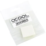 Alphacool 12097 compontente del dissipatore di calore Cuscinetto termico 1 W/m·K 1 g, Pastiglie termiche bianco, Cuscinetto termico, 1 W/m·K, Bianco, 15 mm, 15 mm, 0,5 mm