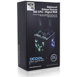Alphacool Eisbaer Aurora HPE Edition 360 CPU AIO 360mm, Raffreddamento ad acqua Nero