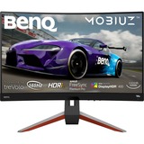 BenQ EX2710R 68,6 cm (27") 2560 x 1440 Pixel Quad HD LED Nero, Monitor di gioco Nero/Rosso, 68,6 cm (27"), 2560 x 1440 Pixel, Quad HD, LED, Nero