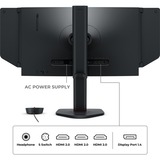 BenQ XL2566X+, Monitor di gioco Nero
