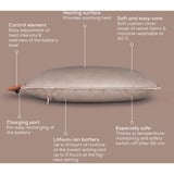 Beurer HK 77 Heaty smokey-taupe, Termoforo taupe