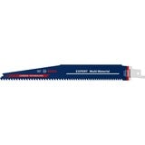 Bosch S 1156 XHM Lama per sega universale Acciaio al carbonio (HCS) 1 pz Lama per sega universale, Ghisa, Vetroresina, Plastica, Legno, Legno con chiodi, Acciaio al carbonio (HCS), Blu, Rosso, Bianco, Punta a carburo di tungsteno (TCT), 17,5 cm