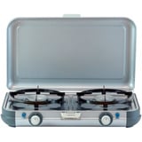 Campingaz Camping Kitchen 2 Grill & Go Caravan, 30 mbar, Fornello a gas grigio/Nero