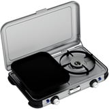 Campingaz Camping Kitchen 2 Grill & Go Caravan, 30 mbar, Fornello a gas grigio/Nero