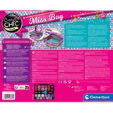 Clementoni Crazy Chic - Miss Bag Trousse, Bricolage Set da trucco per bambini, 6 anno/i, Multicolore