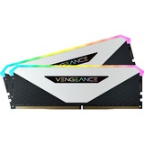 Corsair Vengeance CMN16GX4M2Z3600C18W memoria 16 GB 2 x 8 GB DDR4 3600 MHz bianco, 16 GB, 2 x 8 GB, DDR4, 3600 MHz, 288-pin DIMM, Bianco