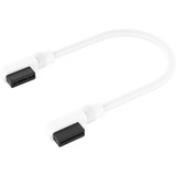 Corsair iCUE LINK Cavo Slim, 135mm, 90° angolato bianco