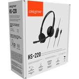 Creative HS-220, Headset Nero
