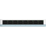 D-Link DGS-1008D/E switch di rete Non gestito Gigabit Ethernet (10/100/1000) Bianco, Interruttore bianco, Non gestito, Gigabit Ethernet (10/100/1000), Full duplex
