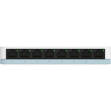 D-Link DGS-1008D/E switch di rete Non gestito Gigabit Ethernet (10/100/1000) Nero, Interruttore bianco, Non gestito, Gigabit Ethernet (10/100/1000), Full duplex