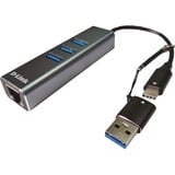 D-Link DUB-2332 replicatore di porte e docking station per laptop Cablato USB tipo-C Grigio Cablato, USB tipo-C, 10,100,1000 Mbit/s, IEEE 802.3, IEEE 802.3ab, IEEE 802.3u, Grigio, RJ-45, USB 3.2 Gen 1 (3.1 Gen 1) Type-A