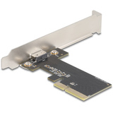 DeLOCK Scheda PCI Express x4 a 1 x esterno OCuLink SFF-8612 - LP, Scheda di interfaccia 