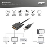 Digitus AK-340301-010-S, Adattatore Nero