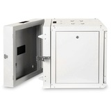 Digitus Alloggiamento da parete Serie Unique - due pezzi, con cerniere, IT armadio grigio chiaro, con cerniere, Da parete, 9U, 100 kg, Grigio
