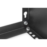 Digitus Supporto a parete per apparecchiature 19 pollici 6 U Nero