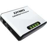 Dymo LabelWriter Print Server server di stampa LAN Ethernet bianco/Nero, Taiwan, LAN Ethernet, Windows Vista Business, Windows Vista Business x64, Windows Vista Home Basic, Windows Vista Home..., Mac OS X 10.3 Panther, Mac OS X 10.4 Tiger, Mac OS X 10.5 Leopard, Mac OS X 10.6 Snow Leopard, Mac..., Scatola, 175 mm