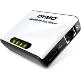 Dymo LabelWriter Print Server server di stampa LAN Ethernet bianco/Nero, Taiwan, LAN Ethernet, Windows Vista Business, Windows Vista Business x64, Windows Vista Home Basic, Windows Vista Home..., Mac OS X 10.3 Panther, Mac OS X 10.4 Tiger, Mac OS X 10.5 Leopard, Mac OS X 10.6 Snow Leopard, Mac..., Scatola, 175 mm