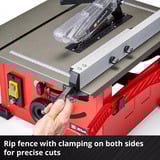 EINHELL Sega circolare da banco TC-TS 8, Sega circolare da tavolo rosso