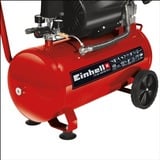 EINHELL TC-AC 420/50/10 V compressore ad aria 2200 W 420 l/min rosso/Nero, 420 l/min, 10 bar, 2200 W, 41,8 kg