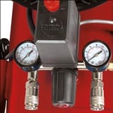 EINHELL TC-AC 420/50/10 V compressore ad aria 2200 W 420 l/min rosso/Nero, 420 l/min, 10 bar, 2200 W, 41,8 kg