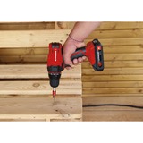 EINHELL TC-CD 18-2 Li Trapano con impugnatura a pistola Nero, Rosso Ioni di Litio 1,5 Ah 1,37 kg rosso/Nero, Trapano con impugnatura a pistola, Perforamento, Avvitamento, Nero, Rosso, 38 Nm, 350 Giri/min, 1250 Giri/min