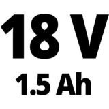 EINHELL TC-CD 18-2 Li Trapano con impugnatura a pistola Nero, Rosso Ioni di Litio 1,5 Ah 1,37 kg rosso/Nero, Trapano con impugnatura a pistola, Perforamento, Avvitamento, Nero, Rosso, 38 Nm, 350 Giri/min, 1250 Giri/min