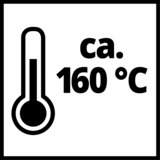 EINHELL TC-CG 3.6/1 Li Nero, Rosso, Pistole colla a caldo rosso/Nero, Nero, Rosso, 7 mm, 15 cm, 160 °C, 0,5 min, Batteria