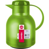 Emsa Samba thermos e recipiente isotermico 1 L Verde, Caraffa termica verde chiaro/trasparente, 1 L, Verde, Polipropilene (PP), 12 h, 24 h