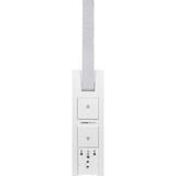 HOMEPILOT 10112345, Avvolgitore elettrico a cinghia bianco