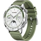 Huawei WATCH GT 4 3,63 cm (1.43") AMOLED 46 mm Digitale 466 x 466 Pixel Acciaio inox Wi-Fi GPS (satellitare), Smartwatch verde, 3,63 cm (1.43"), AMOLED, 32 GB, Wi-Fi, GPS (satellitare), 48 g