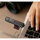 ICY BOX IB-CR203-CU3 lettore di schede USB 3.2 Gen 1 (3.1 Gen 1) Type-A/Type-C Nero Nero, MicroSD (TransFlash), MicroSDHC, MicroSDXC, SD, SDXC, Nero, 5000 Mbit/s, Alluminio, 2 TB, USB 3.2 Gen 1 (3.1 Gen 1) Type-A/Type-C