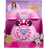 Just Play Disney Junior Minnie Mouse Telefono con effetti luminosi e sonori, Gioco di ruolo 