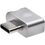 Kensington VeriMark Guard USB-C Chiavetta di sicurezza Fingerprint - FIDO2, WebAuthn/CTAP2, & FIDO U2F Nero, WebAuthn/CTAP2, & FIDO U2F, 40 g, 40 g, 80 mm, 20 mm, 134 mm, Grigio
