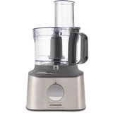 Kenwood MultiPro Compact+ FDM316SS robot da cucina 800 W 2 L Grigio Bilance incorporate argento, 2 L, Grigio, Pulsanti, Manopola, 1,2 L, Plastica, Metallo