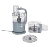 Kenwood MultiPro Go - Robot da cucina, Lama per tagliare e impastare, Disco reversibile,1,3L, 650W, Grigio (FDP22.130GY) Lama per tagliare e impastare, Disco reversibile,1,3L, 650W, Grigio (FDP22.130GY), 1,3 L, Blu, Storm Blue, Pulsanti, Miscelazione, Sminuzzare, Tagliare, Impasto, Miscelatura, 1 m