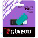 Kingston DTXS/128GB, Chiavetta USB Nero/Blu chiaro