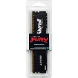 Kingston FURY FURY Beast memoria 16 GB 1 x 16 GB DDR4 3600 MHz Nero, 16 GB, 1 x 16 GB, DDR4, 3600 MHz, 288-pin DIMM