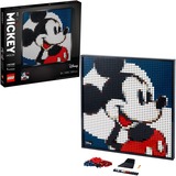 LEGO ART Disney's Mickey Mouse - 31202, Giochi di costruzione Set da costruzione, Ragazzo/Ragazza, 18 anno/i, 2658 pezzo(i), 1,57 kg