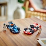 LEGO City 60464 Williams Racing e Haas F1, 2 Modelli di Auto con 2 Minifigure, Regalo Bambini4+ Fan delle Macchine Giocattolo, Giochi di costruzione 2 Modelli di Auto con 2 Minifigure, Regalo Bambini4+ Fan delle Macchine Giocattolo, Set da costruzione, 4 anno/i, Plastica, 92 pz, 199 g