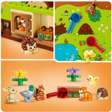 LEGO DUPLO Città Foresta con animali selvatici, Giochi di costruzione 
