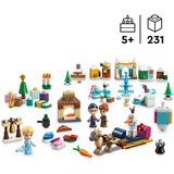 LEGO Disney Princess Calendario dell’Avvento 2025, Giochi di costruzione Set da costruzione, 5 anno/i, Plastica, 231 pz, 378 g