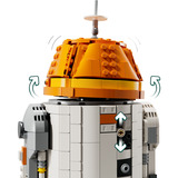 LEGO Droide astromeccanico Chopper (C1-10P)™, Giochi di costruzione Set da costruzione, 10 anno/i, Plastica, 1039 pz, 1,18 kg
