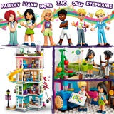 LEGO Friends 41748 Centro Comunitario di Heartlake City, Modular Building con Studio d'Arte e di Registrazione, Sala Giochi, Giochi di costruzione Modular Building con Studio d'Arte e di Registrazione, Sala Giochi, Set da costruzione, 9 anno/i, Plastica, 1513 pz, 2,33 kg