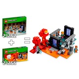 LEGO Minecraft L’Armeria, Giochi di costruzione Set da costruzione, 7 anno/i, Plastica, 203 pz, 309 g